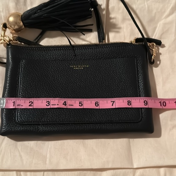 Tory Burch Black Leather Crossbody Bag - Picture 9 of 13